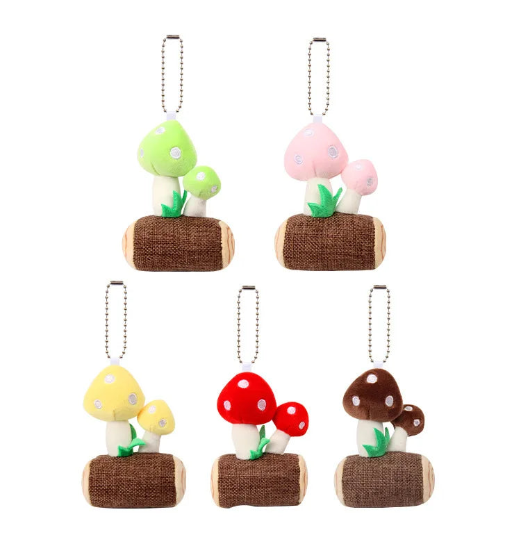 Mushroom Plush Keychain & Pendant, 5 Colors — image 5