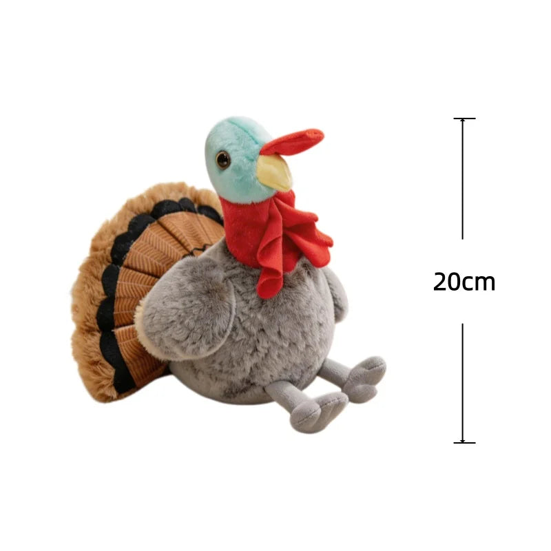 Realistic Chicken & Poultry Plush Collection – Hen, Silkie, Turkey & More — image 13