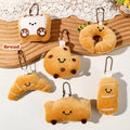 Food Plush Keychains - Six Styles - Mini Bread & Pastry Charms — image 1