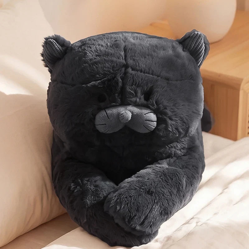Shadow the Long Snuggly Black Cat Plushie — image 6