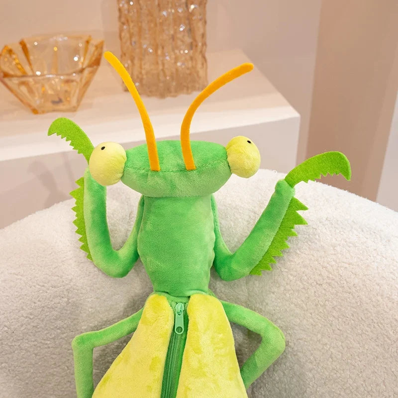Praying Mantis and Mystic Dragonfly Plush Backpack — image 15