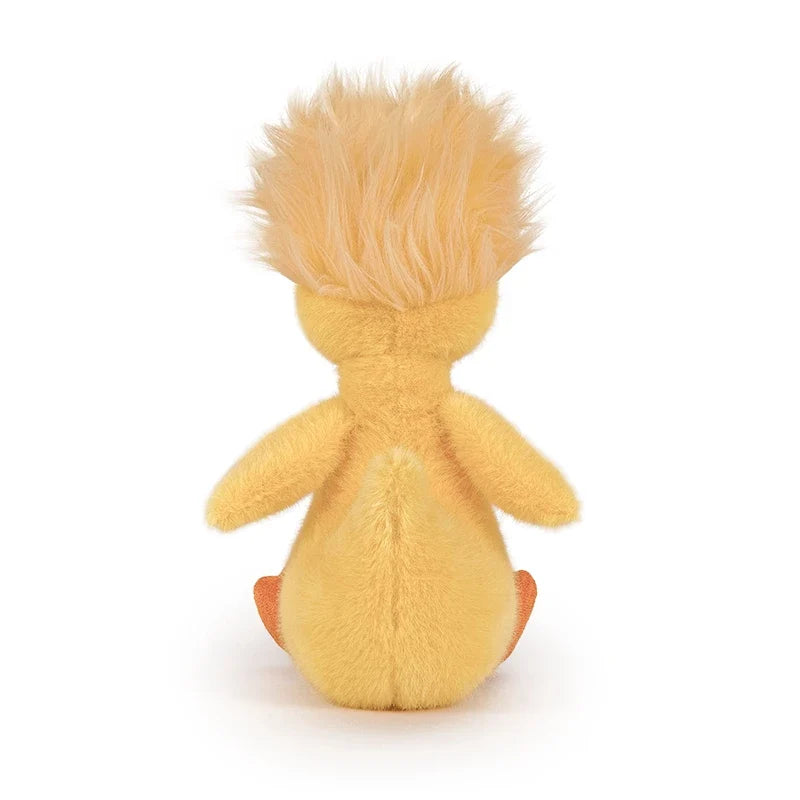 Duck Plush Toy - Soft Funny Hairstyle Duckie, 10" | 26 cm — image 4