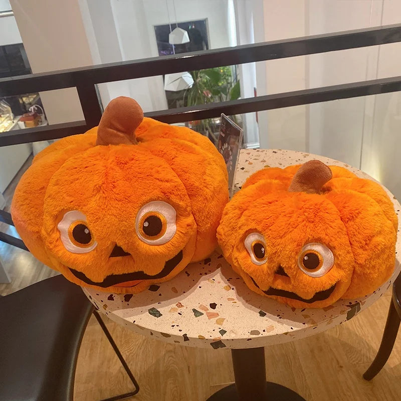 Halloween Jack-O-Lantern Plush Toy - Cute Pumpkin Doll, 10-14" | 25-35 cm — image 4
