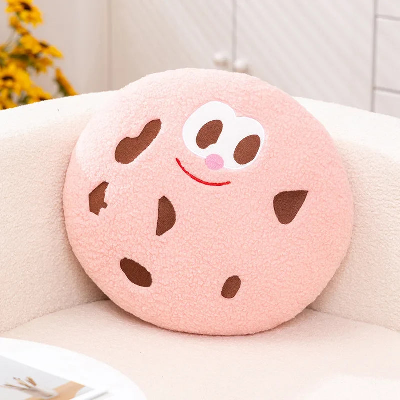 Cookie Plush Pillow & Coin Purse | Soft Biscuit Decor, 4–16" | 11–40 cm — image 8