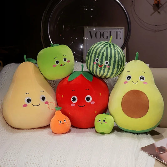 Simulation Fruit Plushies – Apple, Watermelon & More, 4-12" | 10-30 cm — image 1