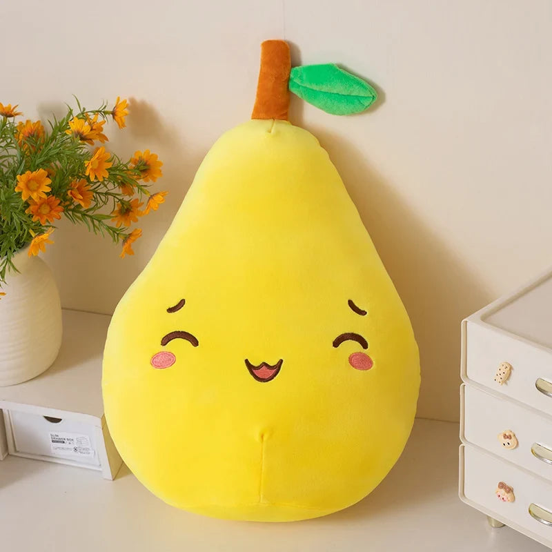 Pear Plush Toy - Soft Stuffed Fruit Doll, 10-18" | 25-45 cm — image 7
