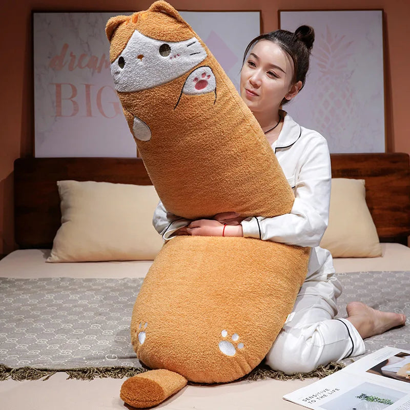 Fat Cat Body Pillow Plush — image 1