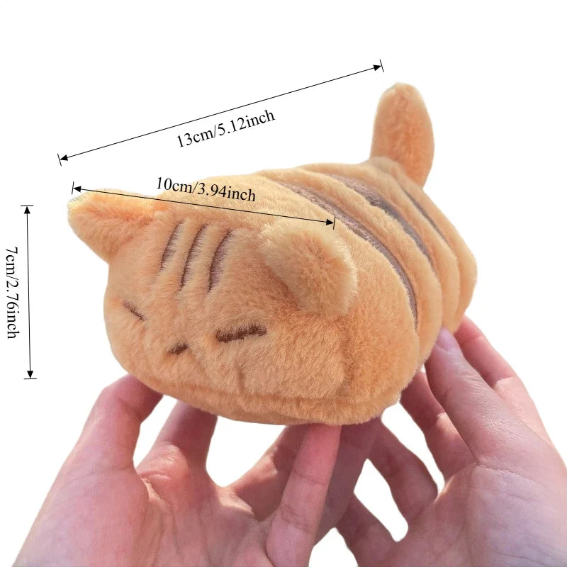 Orange Cat Plush Toy - Soft Fluffy Kitty Doll, 5-17" | 13-43 cm — image 6