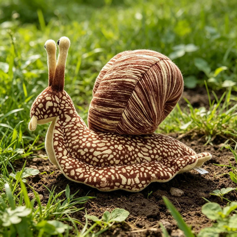 Realistic Snail Plush Toy, 15" | 38 cm — image 2
