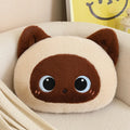Kawaii Fluffy Cat Plush Pillows — image 1