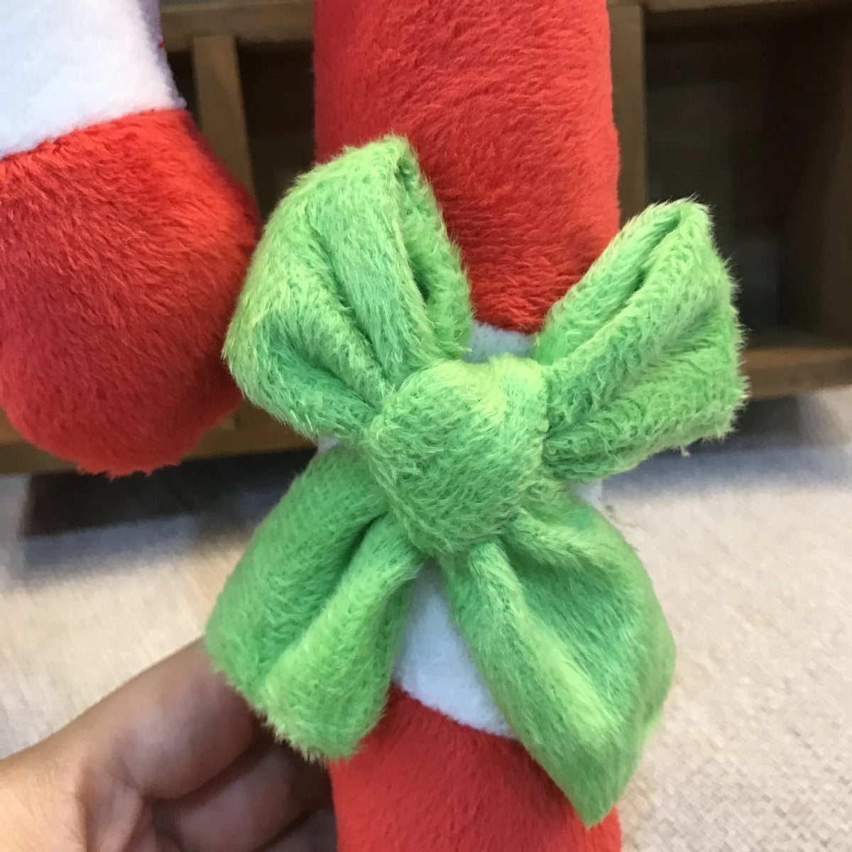 Plushie Candy Cane Hanging Decoration, 7" | 17 cm — image 7