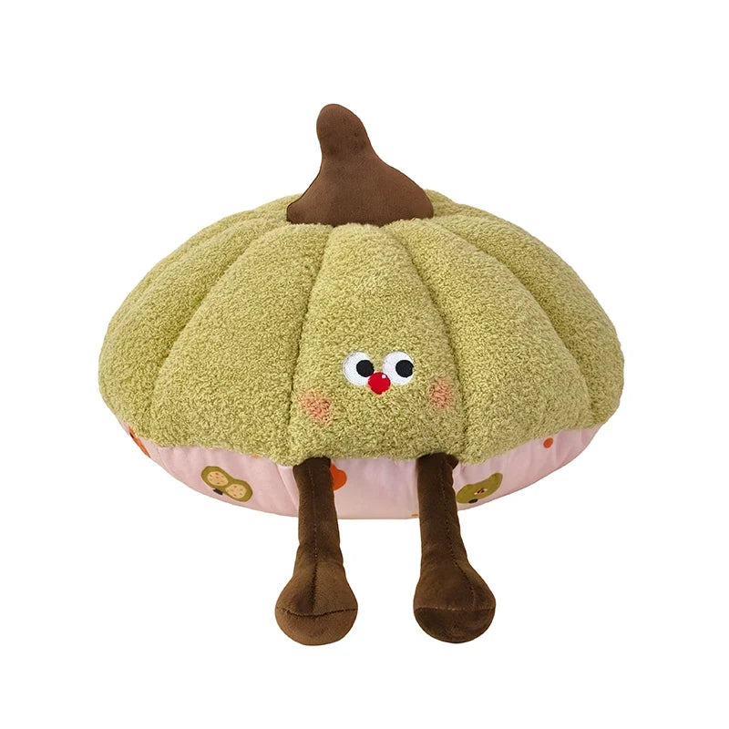 Pumpkin Plush Pillow - Soft Cartoon Gourd Cushion, 16" | 40 cm — image 7
