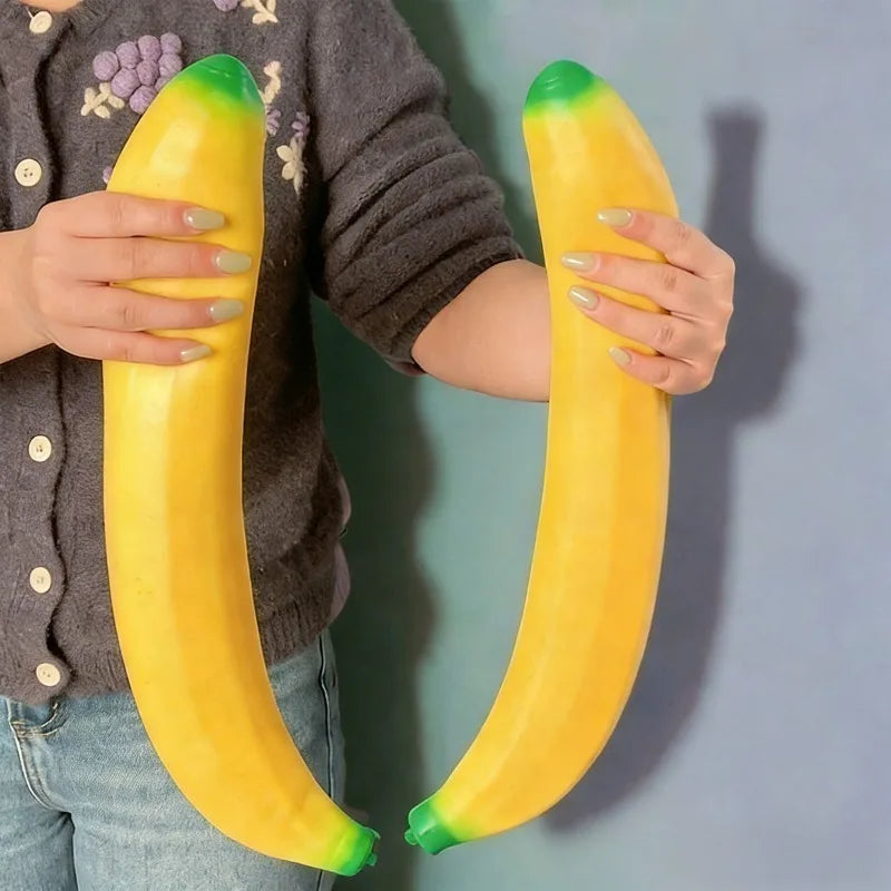 Giant Banana Fast Rebound Squishy Toy – product image 3