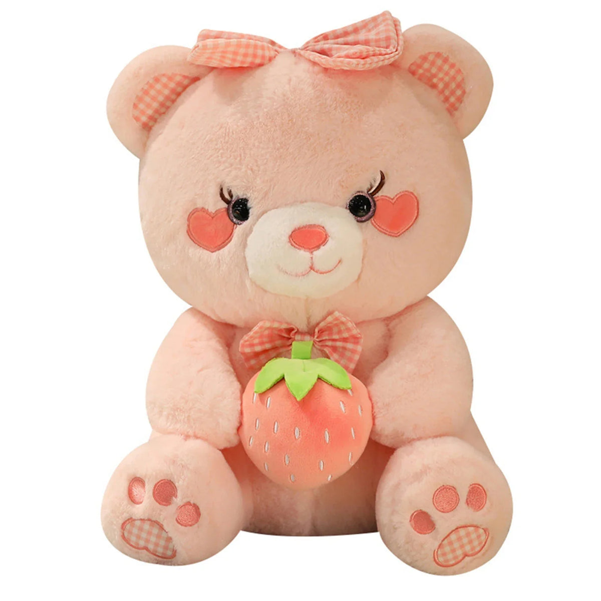 Strawberry Bear Stuffed Animal, 14-18" | 35-45 cm — image 7