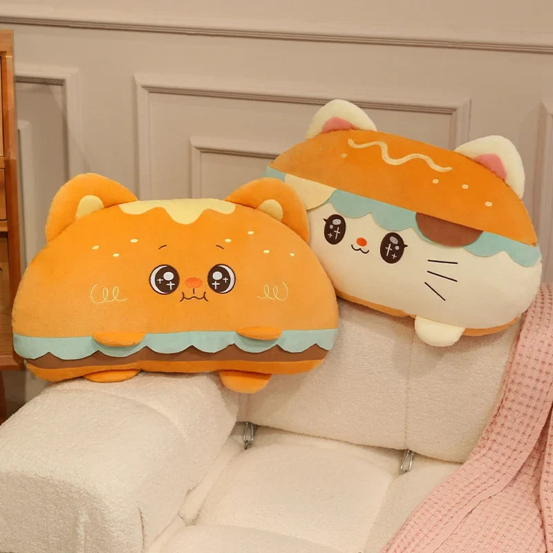 Hamburger Plush Pillow - Big Soft Burger Cushion, 24-35" | 60-90 cm — image 5