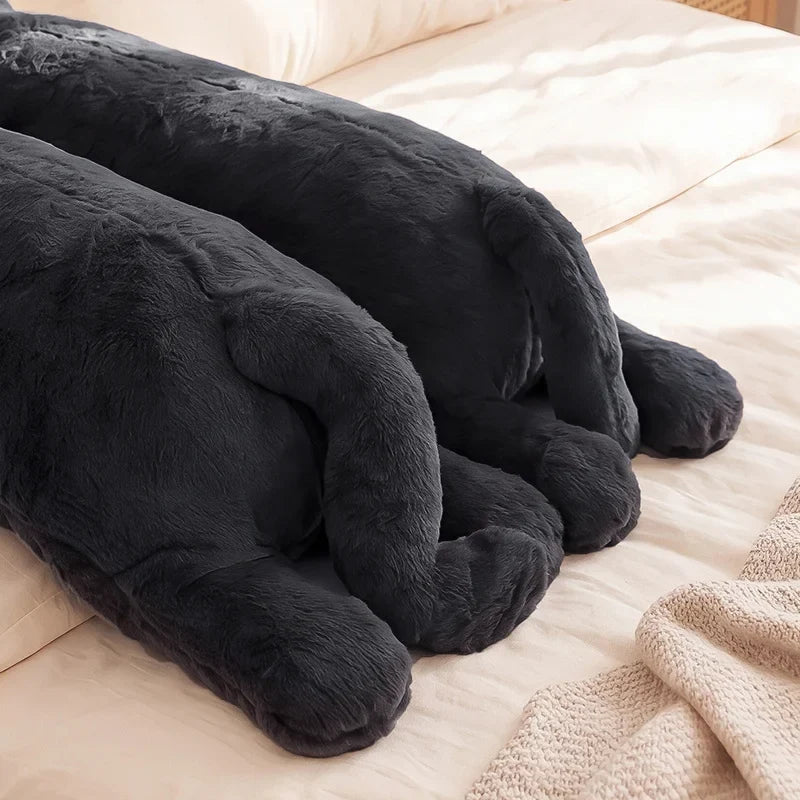 Shadow the Long Snuggly Black Cat Plushie — image 14