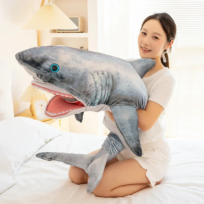 Big Bruce the Great White Shark Plush — image 6