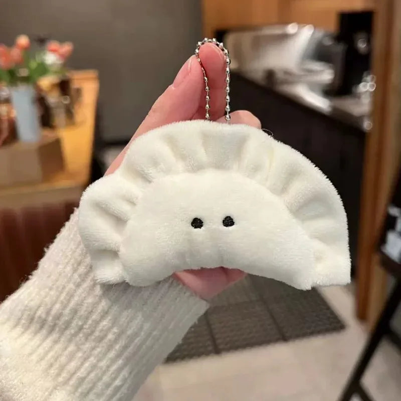 Dumpling Plush Keychain - Mini Soft Food Charm — image 9