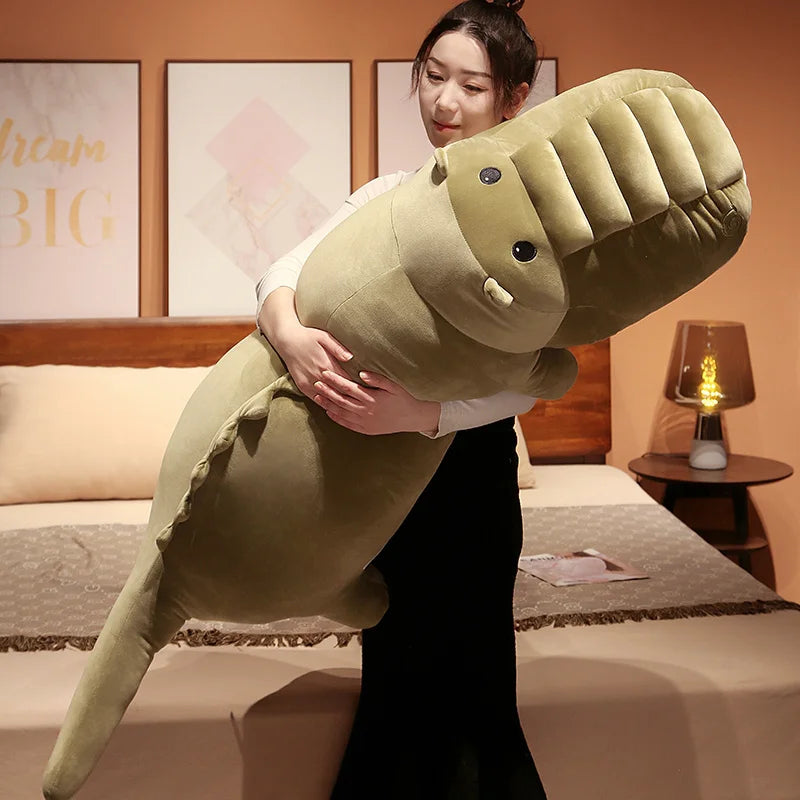 Jumbo Swirly Crocodile Plushie, 24-47" | 60-120 cm — image 4