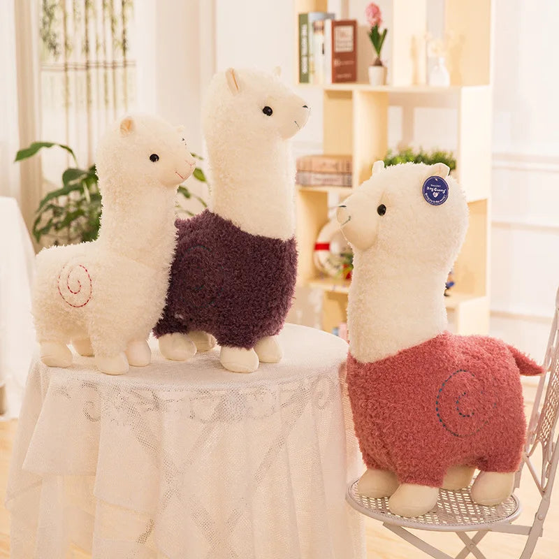 Adorable Alpaca Stuffed Animal, Six Colors, 10-31" | 25-80 cm — image 4