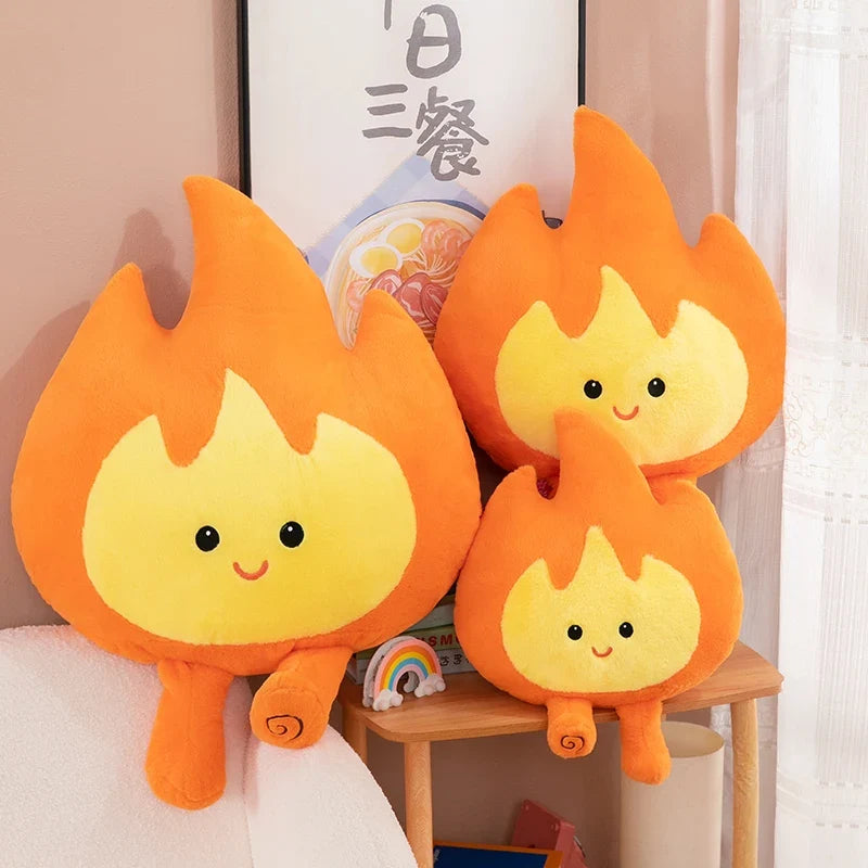 Flame Character Plush Pillow, 18-31" | 45-80 cm — image 1