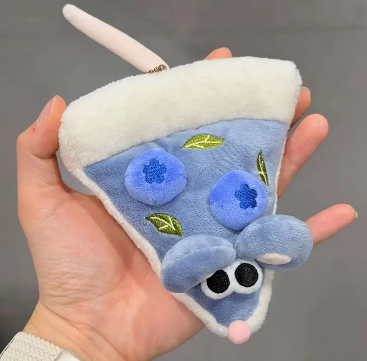 Pizza Mouse Stuffed Plush Toy | Mouse & Pizza Slice Set, 6\ | 15 cm" — image 12