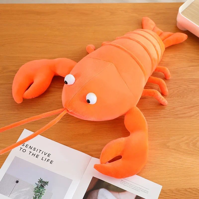 Jumbo Cartoon Red Lobster Plush Toy, 12-31" | 30-80 cm — image 6