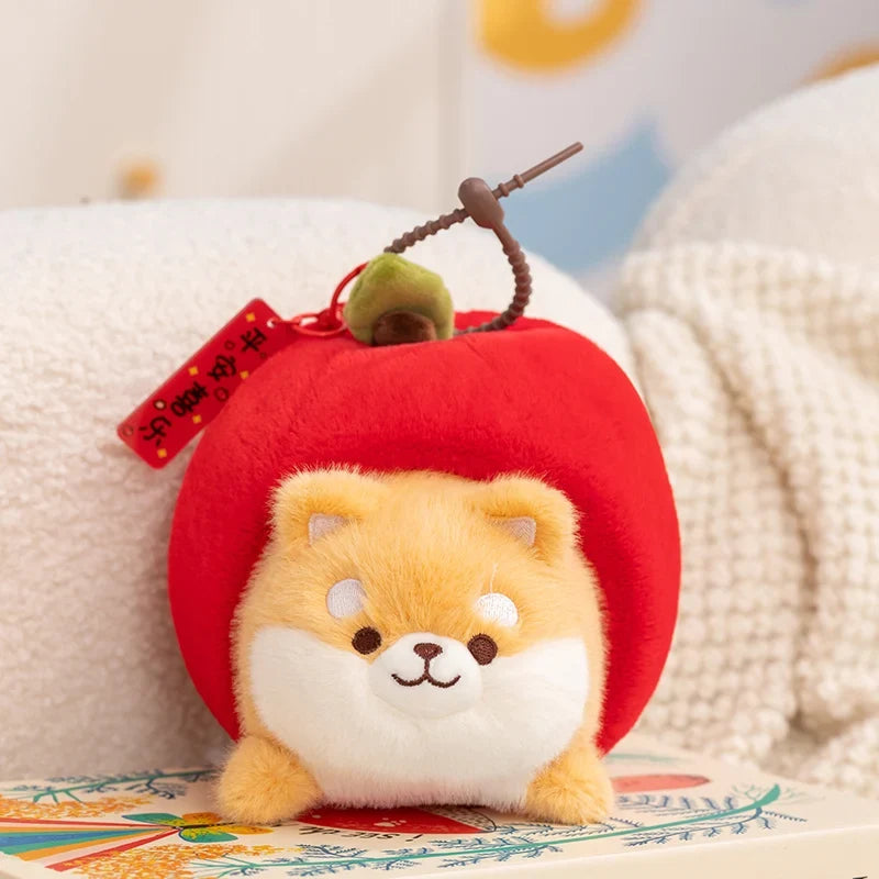 Fruit Nest Plush Toy - Mini Animal-in-Fruit Doll, 6" | 15 cm — image 10