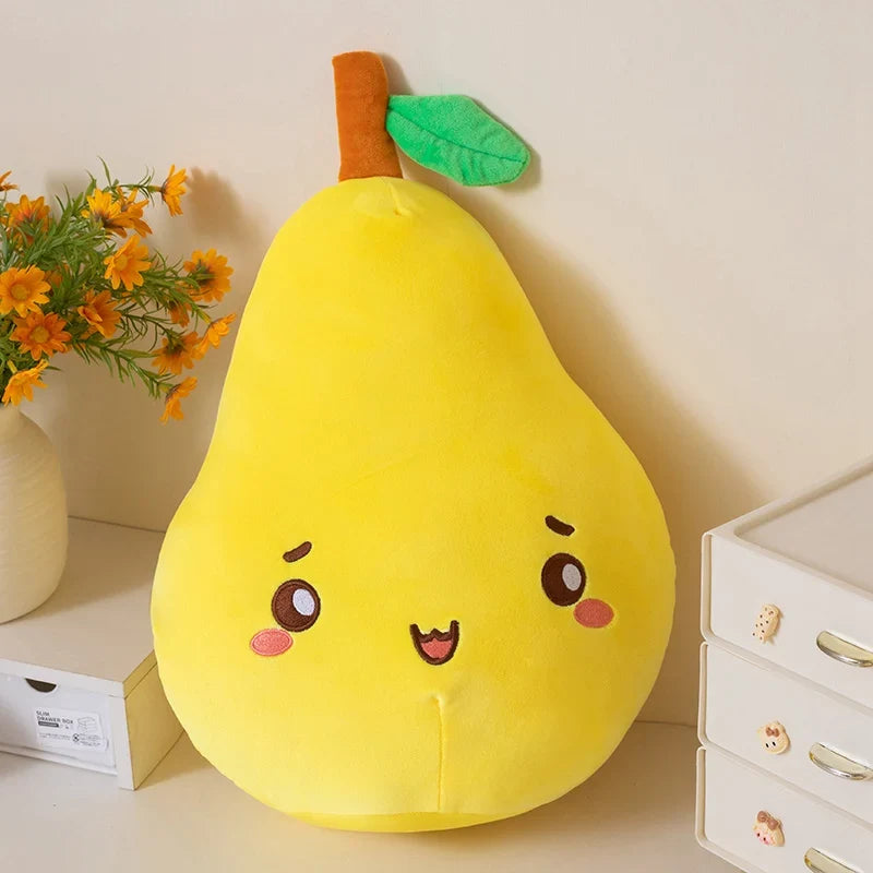 Pear Plush Toy - Soft Stuffed Fruit Doll, 10-18" | 25-45 cm — image 6