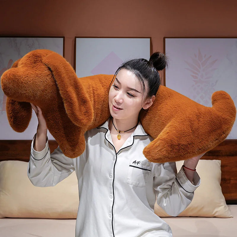 Long Snuggle Dachshund Sausage Dog Plushie — image 1