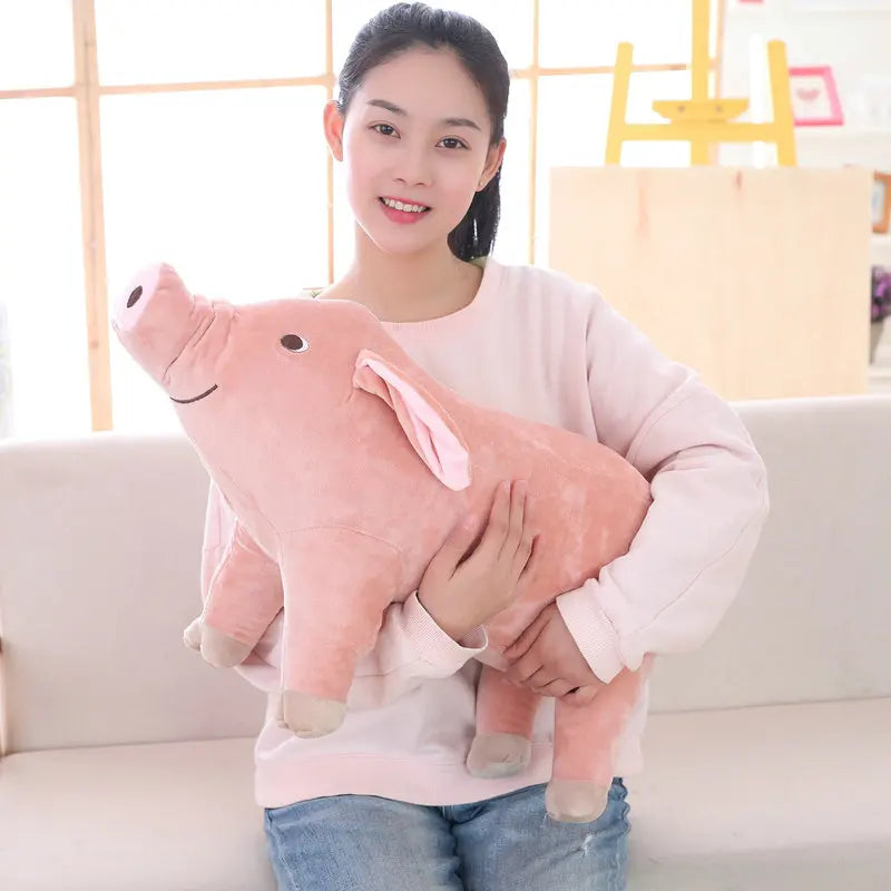 Giant Cute Pig Stuffed Plush Toy | Soft Piggy, 10-24\ | 25-60 cm" — image 5