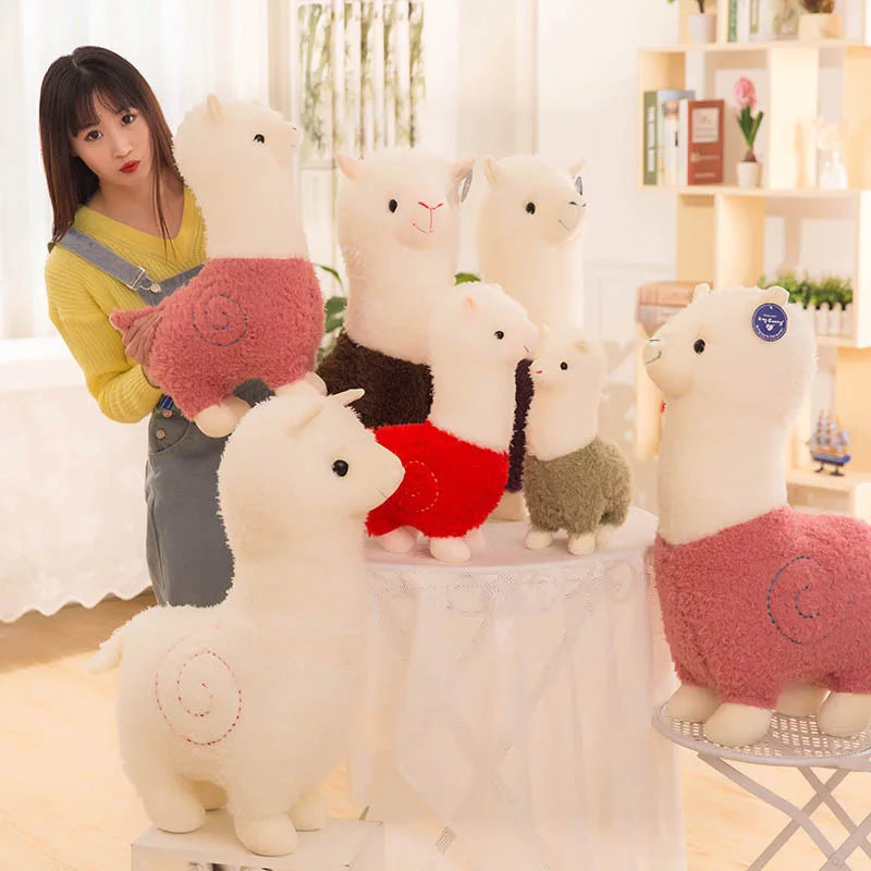 Adorable Alpaca Stuffed Animal, Six Colors, 10-31" | 25-80 cm — image 5