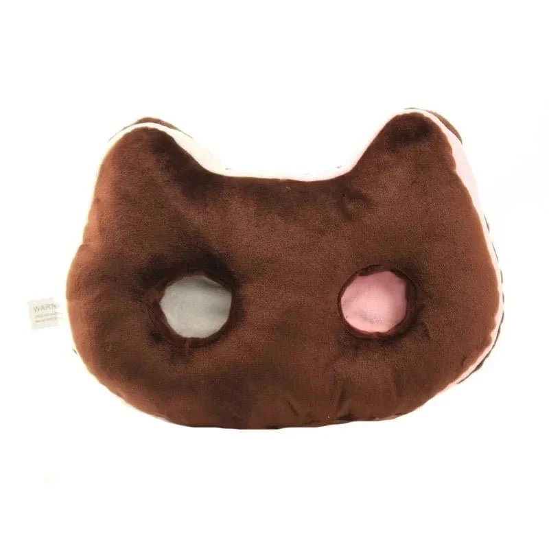 Cat Ice Cream Sandwich Plushie Seat Cushion, 9" | 25 cm — image 2