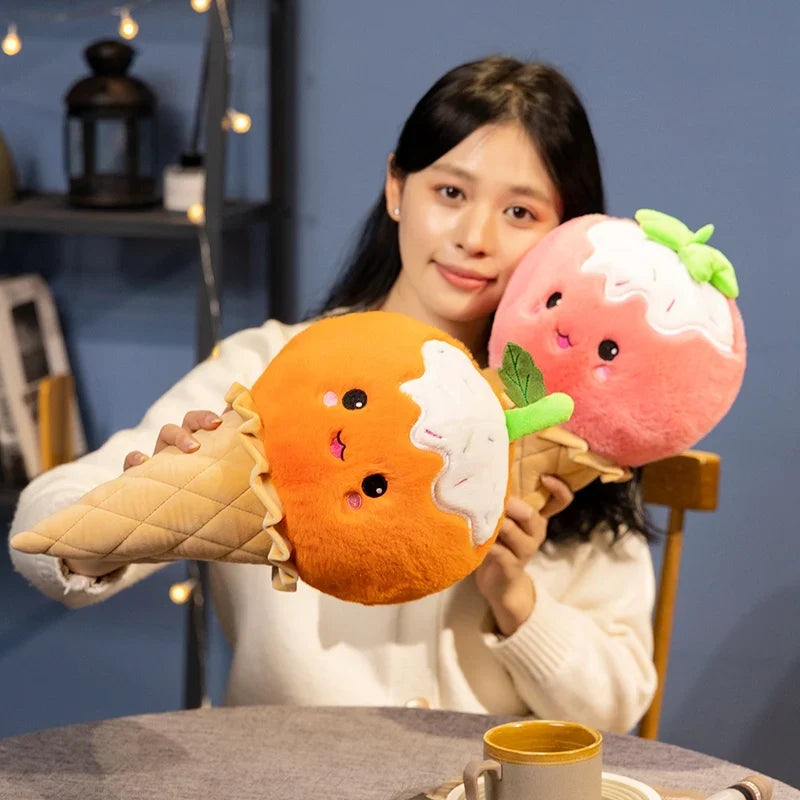 Ice Cream Cone Plushie, 16" | 40 cm — image 2