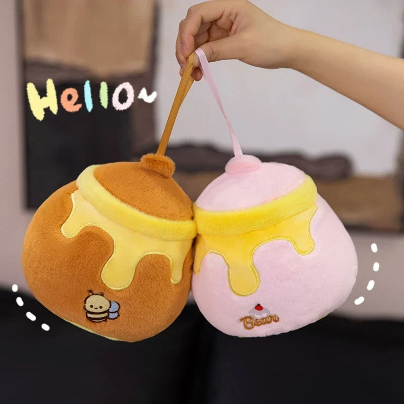 Honey Jar Bear Plush Doll | Stuffed Bear in Honey Pot, 7\ | 18 cm" — image 4