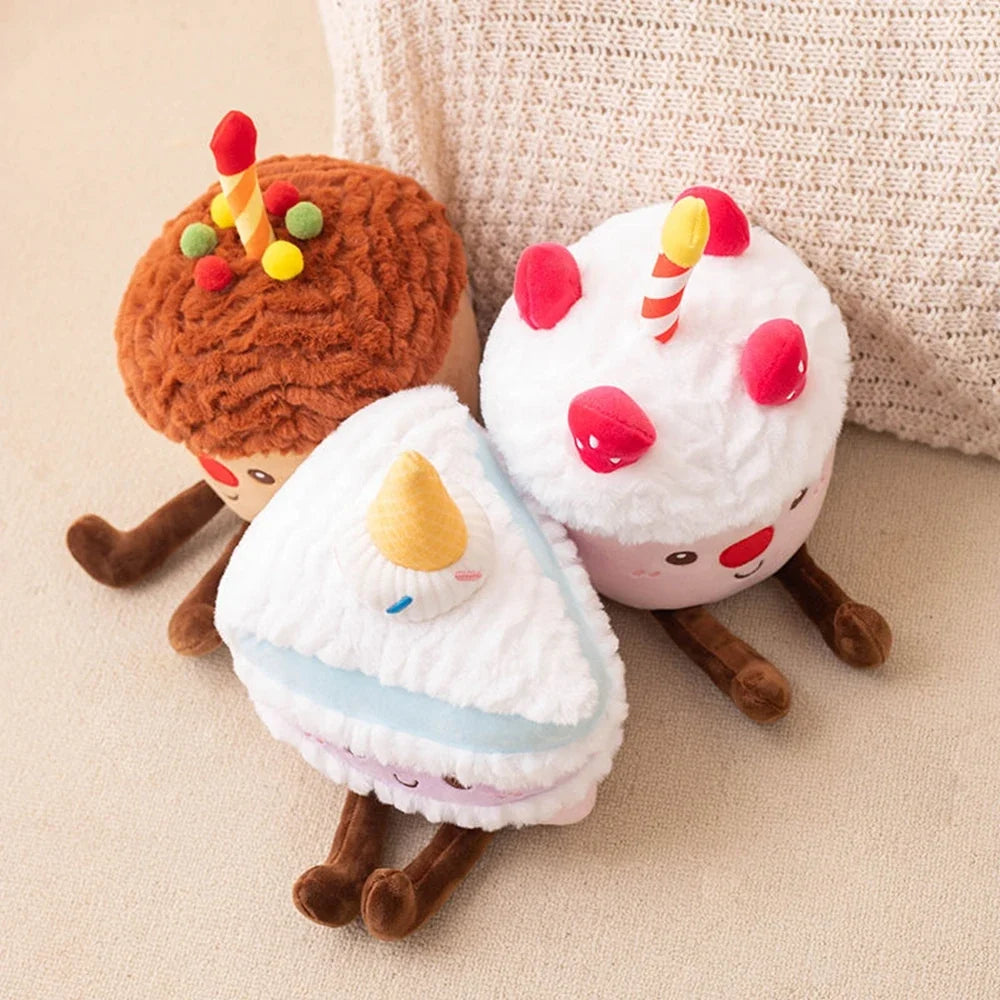 Birthday Cake/Cupcake Plushie – Three Styles — image 3