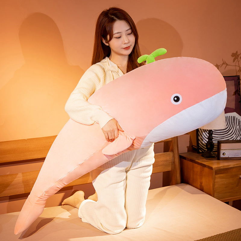 A Pod of Cuddly Whale Plushies — image 9