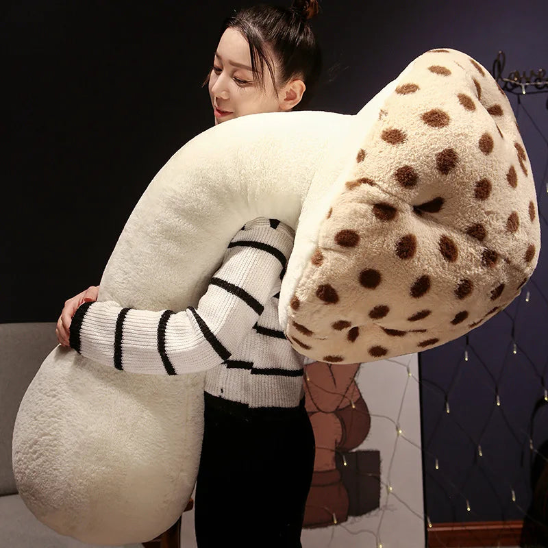 Jumbo Mushroom Plushie Body Pillow: Five Colors, 2.6-3.3' | 80-100 cm — image 4