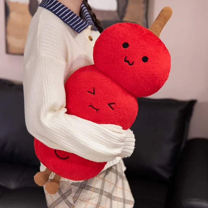 Tanghulu Plush Toy - Soft Candied Haws Pillow, 8-24" | 20-60 cm — image 4