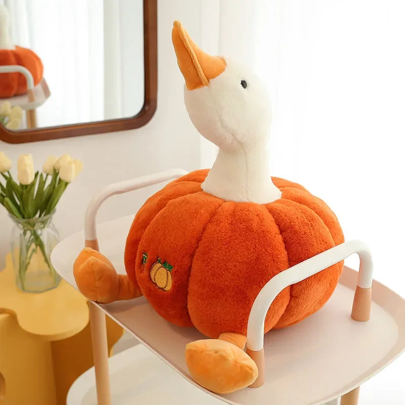 Goose Plushie Inside a Pumpkin, 14-30" | 35-75cm — image 3