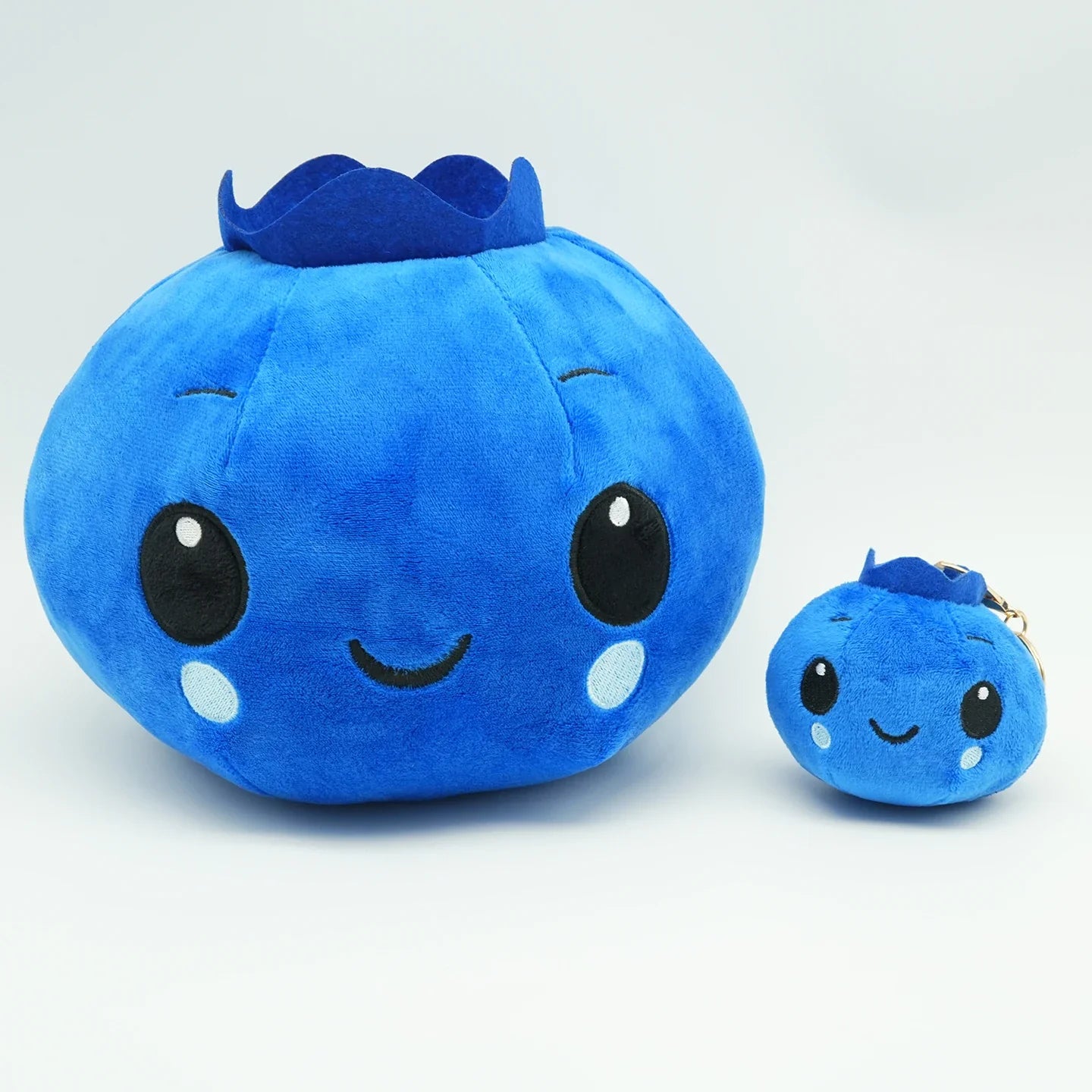 Blueberry Plush Toy - Soft Round Fruit Doll, 3-9" | 7-22 cm — image 2