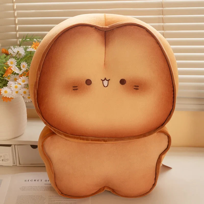 Cookie Bunny Plush Toy - Soft Biscuit Rabbit Pillow, 6-18" | 15-45 cm — image 3