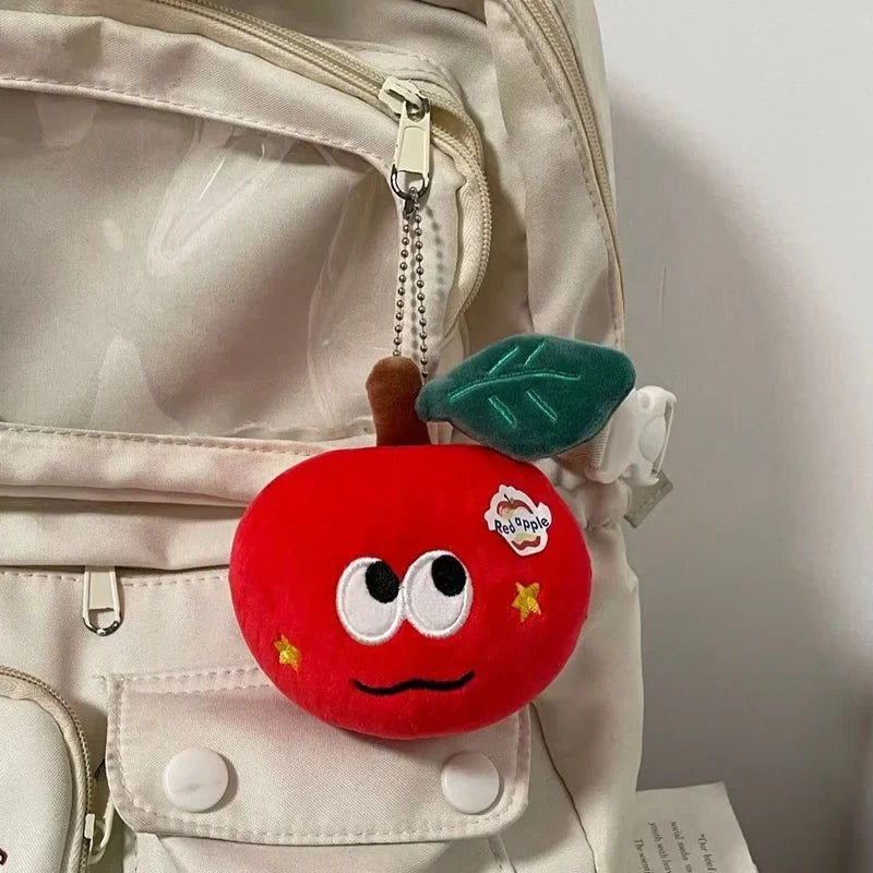 Surprise Red Apple Plush Toy | Hidden Caterpillar Ring Gift Box, 4\ | 10 cm" — image 6
