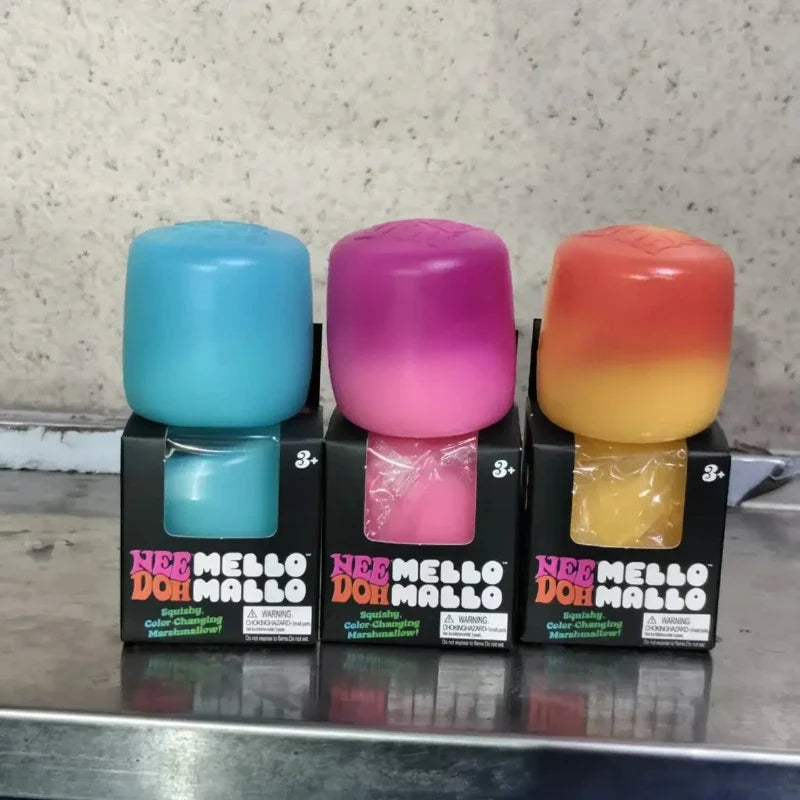 UV Colour-Changing Marshmallow Squishy Stress Relief Toy – product image 3