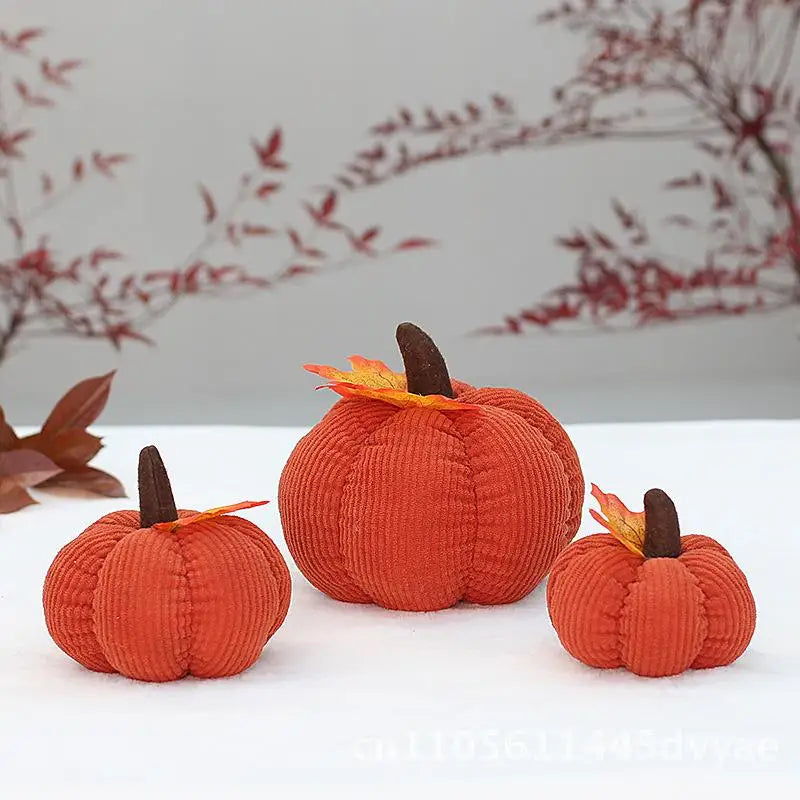 Thanksgiving Pumpkin Plush | Holiday Stuffed Gourd Décor — image 7
