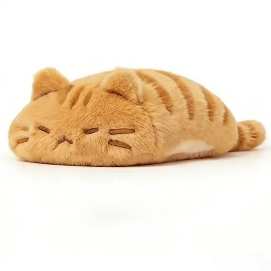 Orange Cat Plush Toy - Soft Fluffy Kitty Doll, 5-17" | 13-43 cm — image 1
