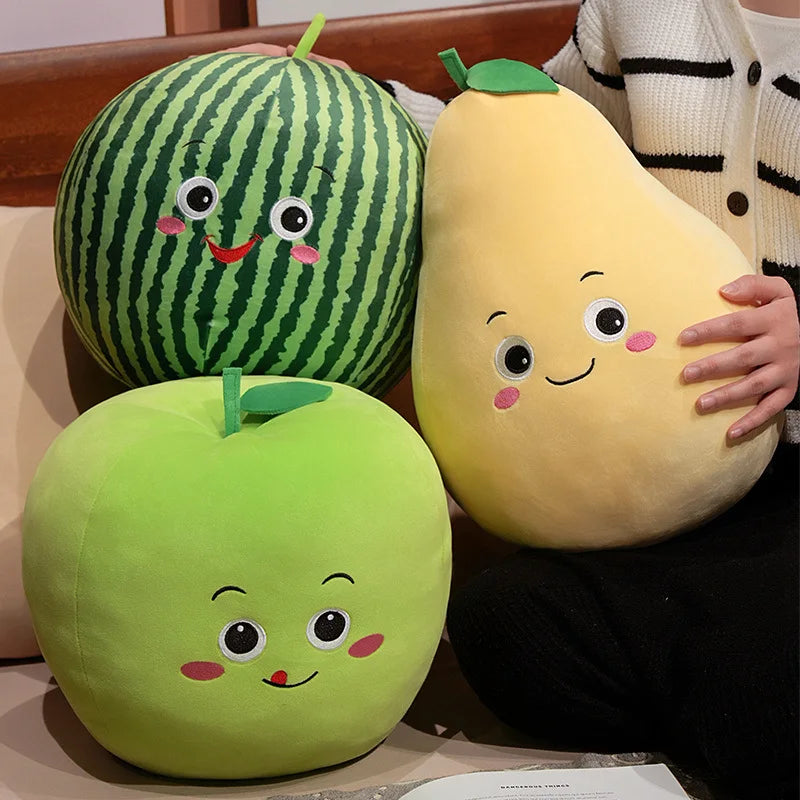 Simulation Fruit Plushies – Apple, Watermelon & More, 4-12" | 10-30 cm — image 4