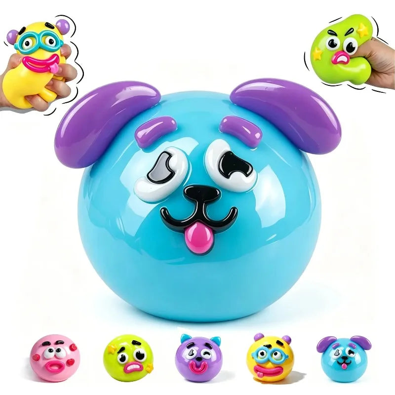 Dog Face Swap Squishy — Slow-Rise Moldable Stress Relief Toy – product image 5