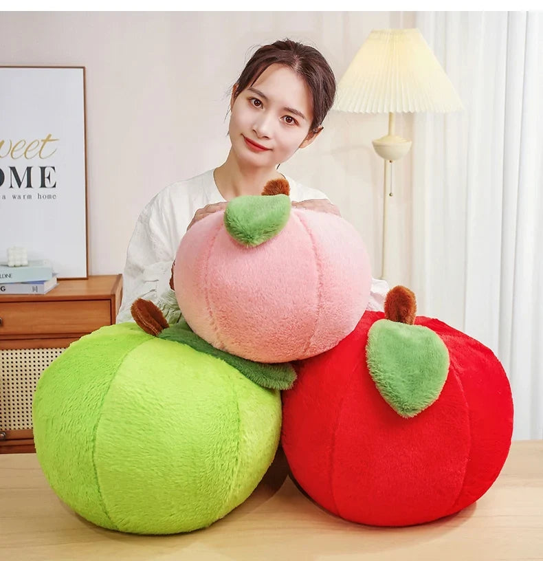 Plushie Realistic Large Apple, Four Colors, 8-16" | 20-40 cm — image 6