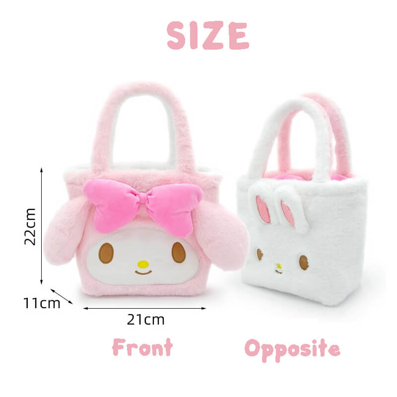 My Melody Reversible Plush Handbag — image 11